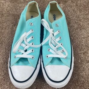 Converse All Star Shoes-Light Teal/Tiffany Blue